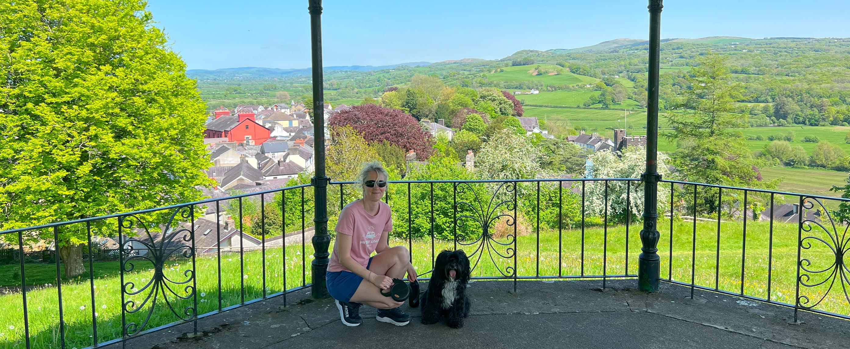 Melanie and Lily in Llaneilo