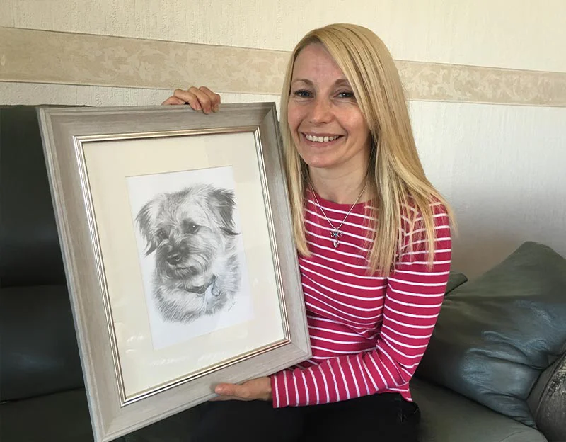 Client Paula's Testimonial for Teasel Client Paula's testimonial for Teasel's portrait