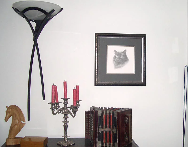 Client Jeanette's Testimonial for Penny Client Jeanette's testimonial for Penny's framed portrait