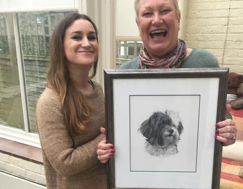 Client Caroline's Testimonial for Hollie Client Caroline's testimonial for Hollie's portrait