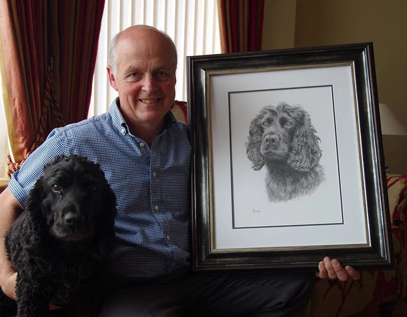 Client Sandra's Testimonial for Brodie's Portrait Client Sandra's testimonial for the Brodie portrait